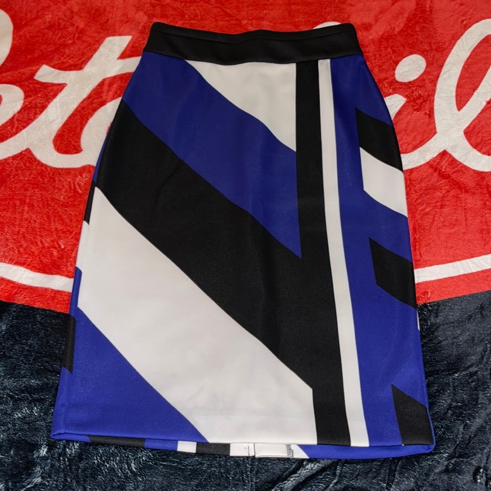 Worthington Block Skirt